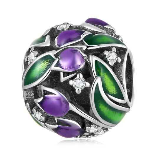 Green Purple Charm