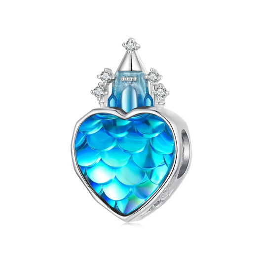 Blue Heart Charm