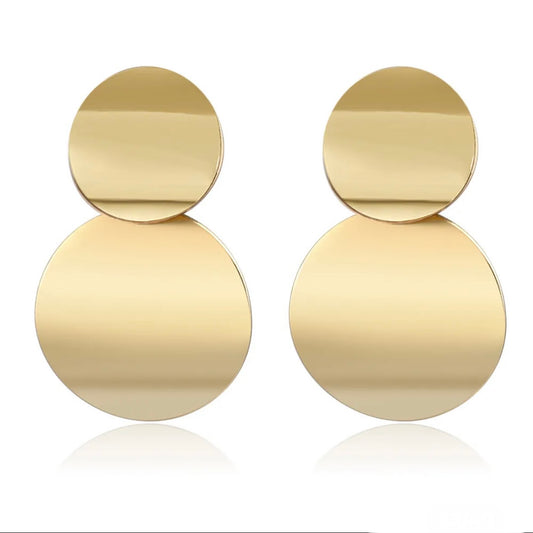 Gold Statement Earrings